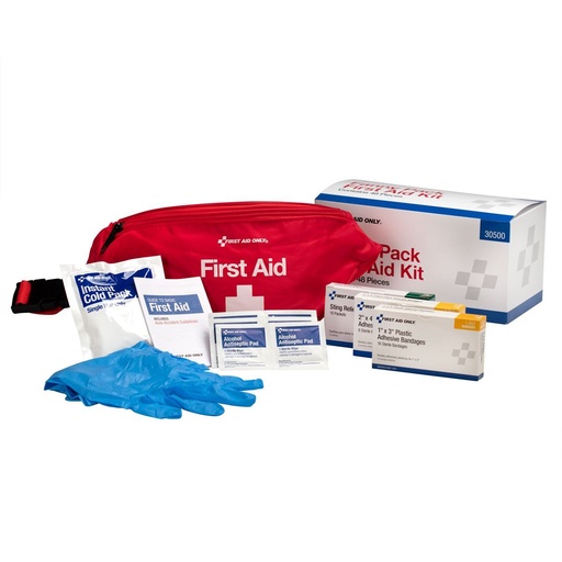 [30500-002] First Aid Only Fanny Pack First Aid Kit with Fabric Case