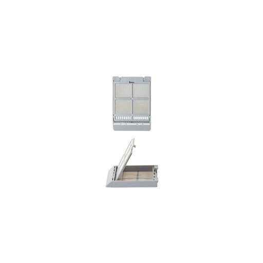 [M407-9] Simport Scientific Micromesh™ Cassette for Manual Feed Printer, Biopsy, Gray