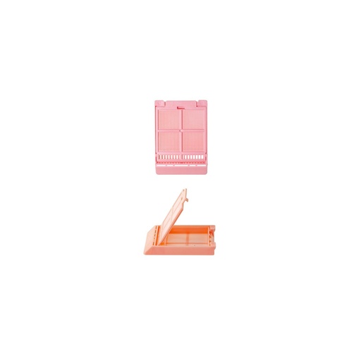[M407-3] Simport Scientific Micromesh™ Cassette for Manual Feed Printer, Biopsy, Pink