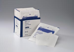 [7086-] Cardinal Health Drain Sponge, 4" x 4", Sterile 2s, 6-Ply, 50/tray, 12 tray/cs