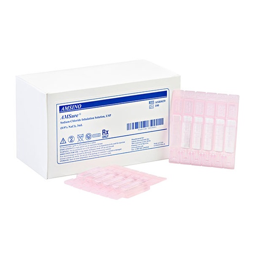 [ASR0039] Amsino International, Inc. Sodium Chloride Inhalation Solution, 0.9% USP, 3ml