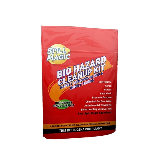 [SM-BIOHAZARD] First Aid Only Spill Magic Biohazard Cleanup Kit