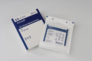 [9354-] Cardinal Health Calcium Alginate Dressing, Zinc, 2" x 2", Sterile 1s, 100 bx/cs