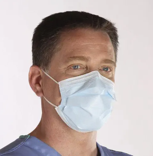 [FM81000] Prestige Ameritech Mask, ProGear Standard, Disposable, Isolation, Ear-Loop, Blue