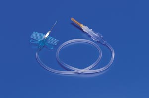 [8881225707] Cardinal Health Blood Collection Set, 23 x ¾", Blue, 7" Tubing, Multi Luer Adapter