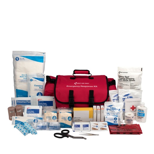 [3500] First Aid Only First Responder Kit with Fabric Bag