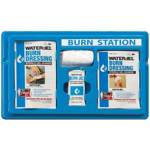 [EBSS-5] First Aid Only WaterJel Small Emergency Burn Care Station, 5/Case