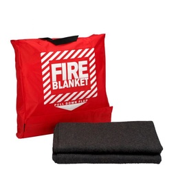 [21-650] First Aid Only/Acme United Corporation Wool Fire Blanket in Hanging Pouch, 62&quot;x80&quot;
