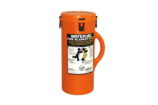 [7260-1-001] First Aid Only 72 inch x 60 inch WaterJel Heat Shield Fire Extinguishing Blanket with Canister