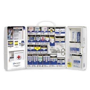 [1000-FAE-0103] First Aid Only/Acme United Corporation Large Plastic Smart Compliance Cabinet w/ Meds