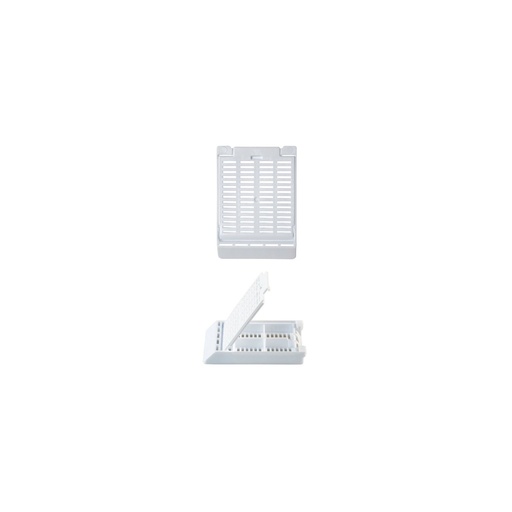 [M511-2] Simport Scientific Slimsette™ Tissue Cassette, 4-Compartment, 45° Angle, Acetal, White