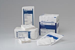 [3157] Cardinal Health Cover Sponge, Sterile 2s in Peel-Back Package, 4" x 3", 50/bg, 24 bg/cs