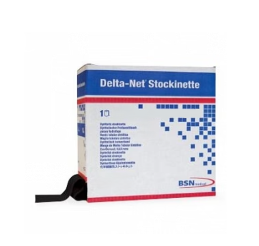 [7272302] BSN Medical/Jobst Delta-Net Orthopedic Synthetic Stockinette, 3" x 25yd, Black, 2rl/cs