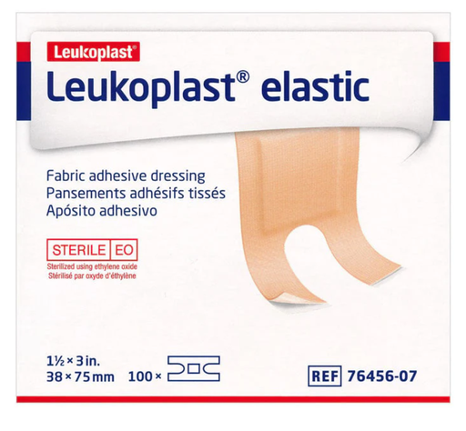 [7645607] BSN Medical/Jobst Leukoplast Elastic Adhesive Bandage, Knuckles, Latex Free, 12 bx/cs (020368)