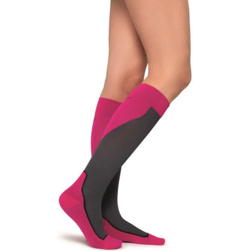 [7529061] BSN Medical/Jobst Sport Knee High 20-30mmHg, Med, Pink, 1/pr
