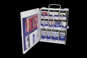 [1350-FAE-0103] First Aid Only/Acme United Corporation Medium Metal Smart Compliance Food Service Cabinet