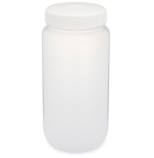 [7002000] Globe Scientific, Inc. Diamond RealSeal Bottle, Wide Mouth, Round, PP w/PP Closure, 2L