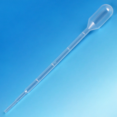 [137135-100] Globe Scientific, Inc. Pipet, 3 mL, Sterile, Individually Wrapped, Cellophane Wrap, 100/bg