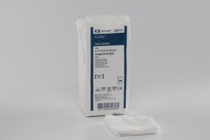 [397110] Cardinal Health Gauze Sponge, 4" x 4", 12-Ply, Sterile 10s in Soft Pouch, 100/bg, 16 bg/cs