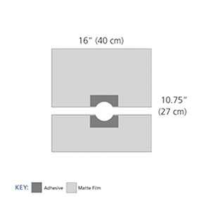 [D1022] Cardinal Health Refractive Drape, 16 x 10.75, Sterile