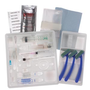 [332255] B Braun Medical, Inc. Single Dose Epidural Tray, 22G x 3" Tuohy Epidural Needle