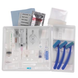 [332248] B Braun Medical, Inc. Single Dose Epidural Tray, 17G x 3½" Tuohy Needle (no catheter set)