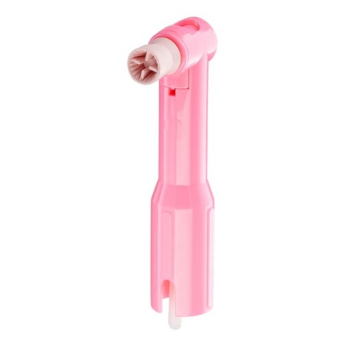 [136820] Young™ Pink, Classic, Disposable Prophy Angle, W/ Petite, Web, Latex Free, 200/bx