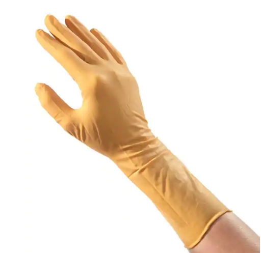 [2Y72PN65] Protective Glove, Neoprene, Powder-Free (PF) (ST), Size 6.5, 50 pr/bg, 4 bg/cs