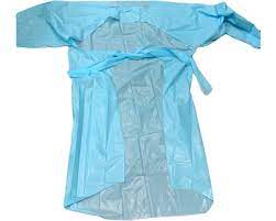 [307R] Isolation Gown, CPE Coated, Pull-Over, Blue, Not AAMI, Disposable, 15/bg, 5 bg/cs