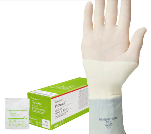 [2D73ET65] Glove, Ortho Surgical, Powder-Free (PF), Latex-Free (LF), Polyisoprene, Size 6.5, 40 pr/bx