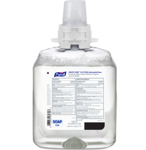 [5178-04] Healthcare Healthy Soap 0.5% PCMX Antimicrobial Foam, 1250 ml, Clear, 4/cs