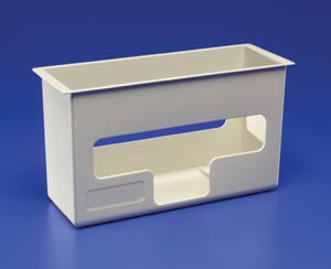[8550LG] Glove Dispenser, Top Loading, Attaches to 5 & 12 Qt Wall Enclosures, 6¾"H x 4½"D x 12"W
