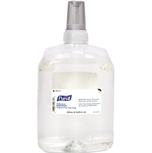 [8672-04] Purell Professional Redifoam Soap Refill, Foam, 2000ml, Clear, Fragrance-Free, 4/cs