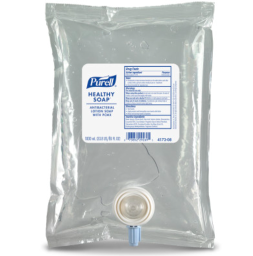[4173-08] Purell Healthy Soap Antibacterial Lotion Soap, PCMX, 1000ml Refill, 8/cs
