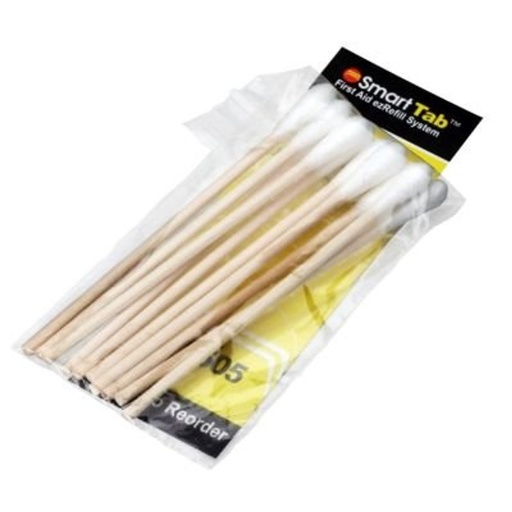 [Z5505] First Aid Only 3 inch Cotton Tipped Applicator with Wood Shaft, 10/Bag