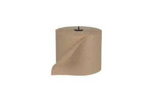 [291350] Paper Wiper, Basic, Roll Towel, Natural, 1-Ply, W6, 1150ft, 7.7" x 9.1", 4 rl/cs