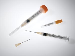 [8881513850] Endodontic Irrigation Syringe, Needle, Luer Lock, 27G x 1¼ (31.7mm), Yellow (30 cs/plt)