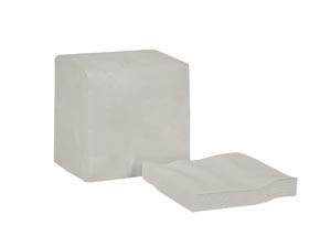 [B1242] Beverage Napkin, Advanced, White, 2-Ply, Embossed, 9.3" x 9.3", 150/pk, 40 pk/cs