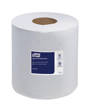 [120133] Advanced Hand Towel, Centerfeed, 1-Ply, White, 8.3" x 11.8", 1000 sht/rl, 6 rl/cs
