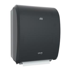 [771728] Hand Towel Roll Dispenser, Electronic, Universal, Black, H71, Plastic, 16" x 12.3" x 9.3"