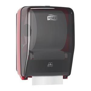 [651228] Washstation Dispenser, Universal, Smoke/ Red, W6, Plastic, 18.1" x 12.6" x 10.6"