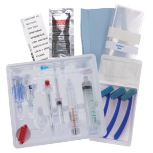 [332249] Single Dose Epidural Tray, 18G x 3½" Hustead Needle (no catheter set)