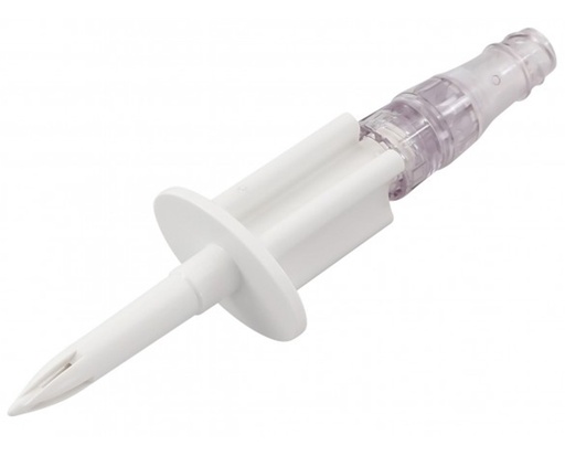 [MBSS001] Amsino AMSAfe Needle-Free Connector, I.V. Bag Spike, 0.34ml PV, DEHP-Free, Latex-Free (LF)