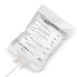 [2112360] TPN Bag, 2-Lead Vented Transfer Set, Large Bore Tubing & Plastic Sealing Clip, 1000mL