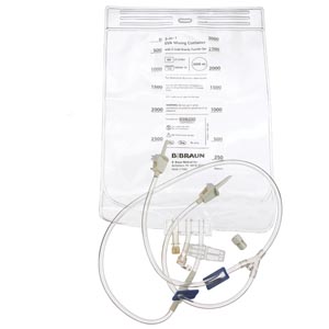 [2112362] TPN Bag, 2-Lead Vented Transfer Set, Large Bore Tubing & Plastic Sealing Clip, 3000mL