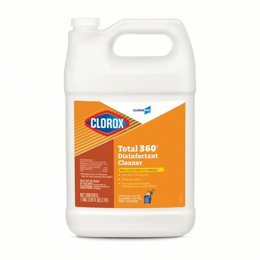[31650] CloroxPro™ Clorox Total 360® Disinfectant Cleaner, 128 fl oz, 4/cs (36 cs/plt)