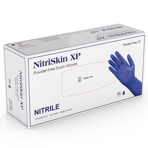 [MG5008XXL] Medgluv Exam Glove, Nitrile, 2X-Large, Powder-Free, 8ml Chemo Tested, Textured, 45/bx