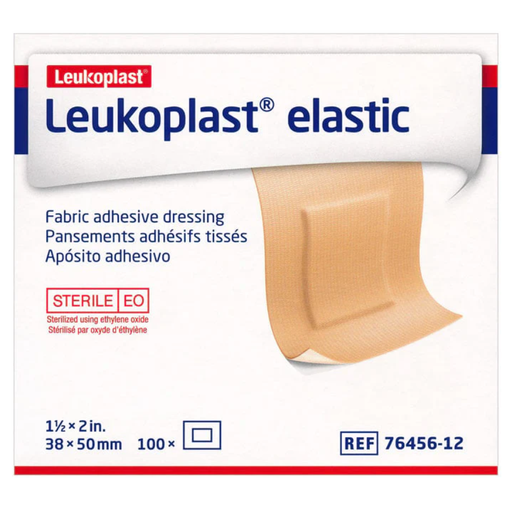 [7645612] BSN Medical/Jobst Leukoplast Elastic Adhesive Bandage, Patch, 1½" x 2", Latex Free