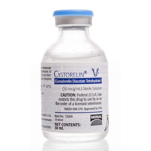 [11-04422] Cystorelin Sterile Solution (GnRH), 30mL