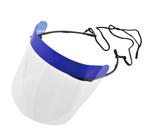 [3920] Palmero Face Shields Office Pack, 10 Frames, 20 Half Shields & 1 Cord/box